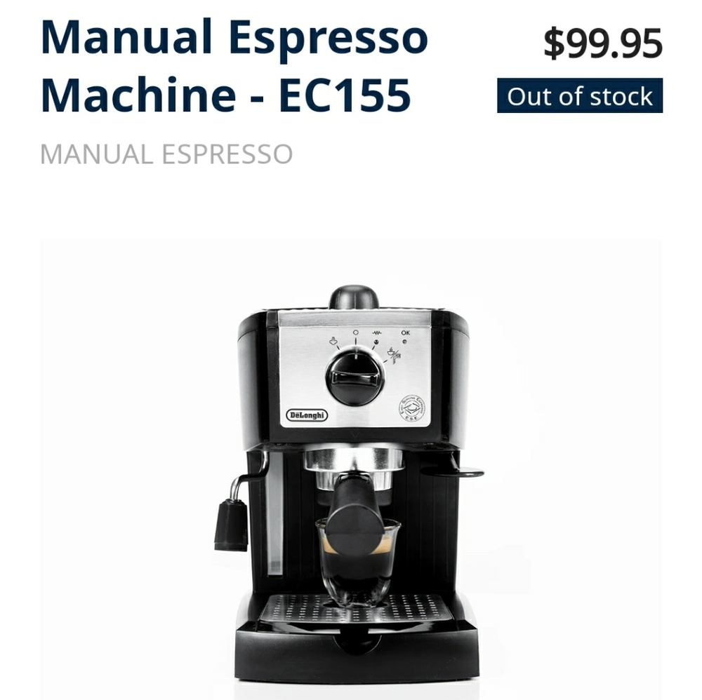 Italian Espresso Machine
